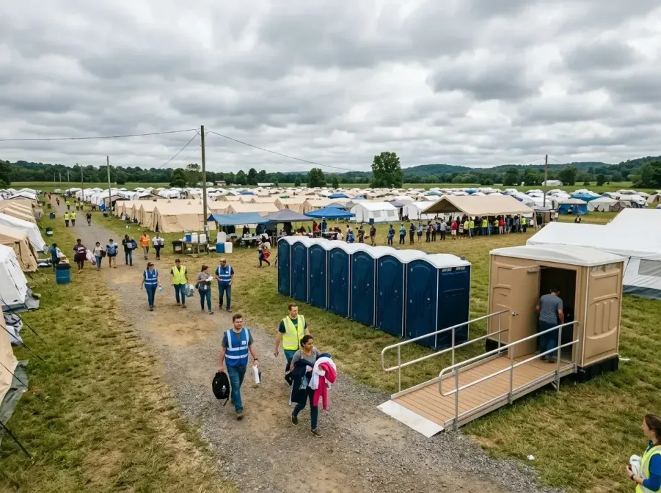 disaster-relief-camp-restrooms-010 — frequently asked questions, Dumpster & Portable Bathrooms Rental in Springfield, OR